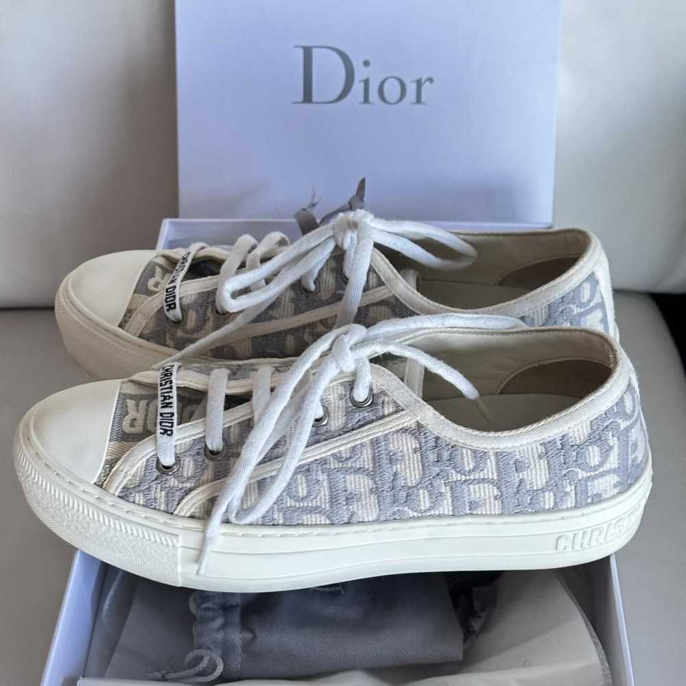 Dior Walk 'n' Dior cloth trainers - image 2