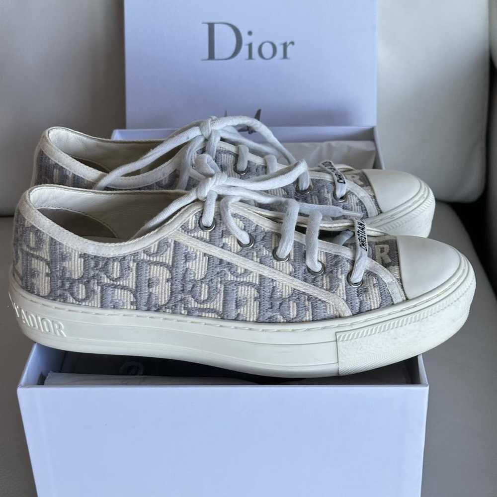 Dior Walk 'n' Dior cloth trainers - image 3