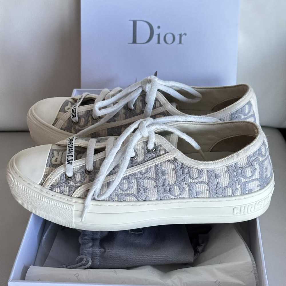 Dior Walk 'n' Dior cloth trainers - image 6