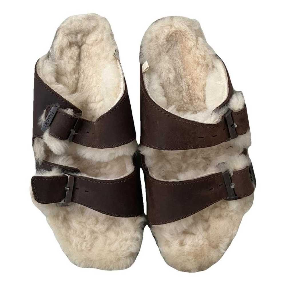 Birkenstock Faux fur mules - image 1