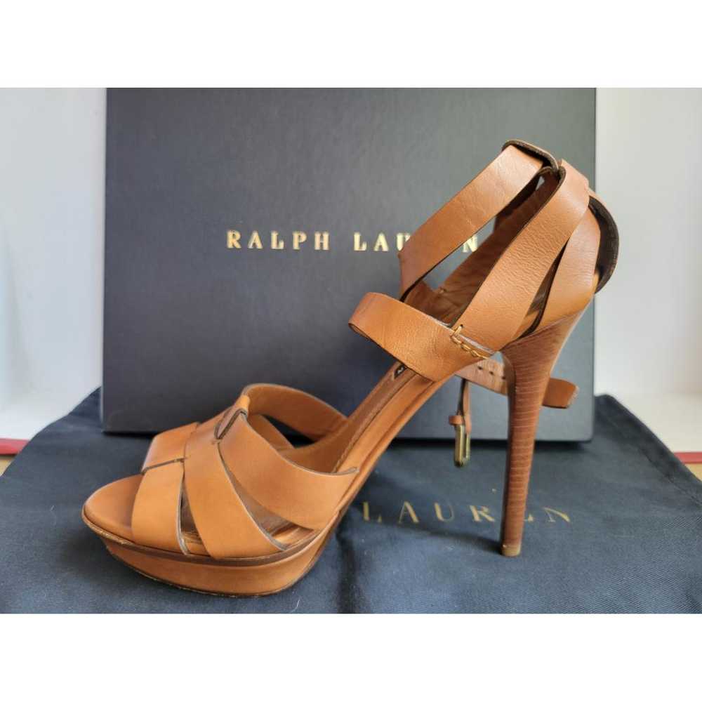 Ralph Lauren Collection Leather heels - image 2