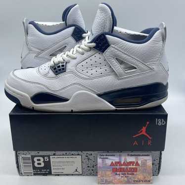 NIKE Air Jordan Retro 4 Columbia Legend Blue 314254-107 Shoes - Mens Size purchases 14