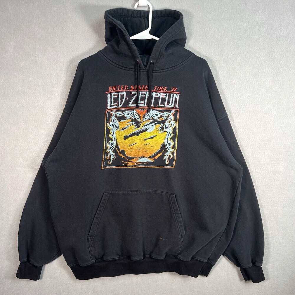 Vintage Led Zeppelin United States 1977 Tour Swea… - image 1