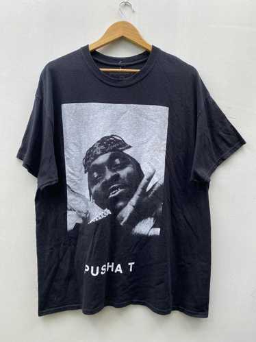 Pusha T  Rap Tees Pushat Rapper Big Size Black Sh