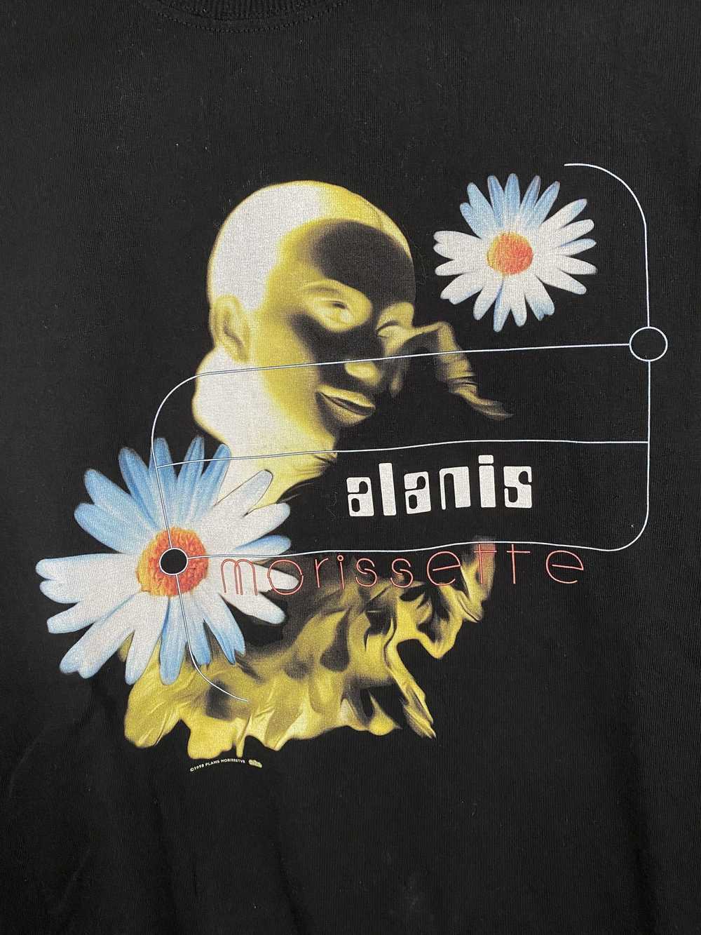 Vintage Alanis Morissette Double Sided Tour Tee S… - image 3