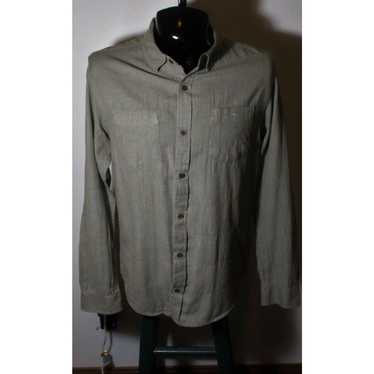 Vintage Men's HORNY TOAD Brown Organic Cotton Lon… - image 1