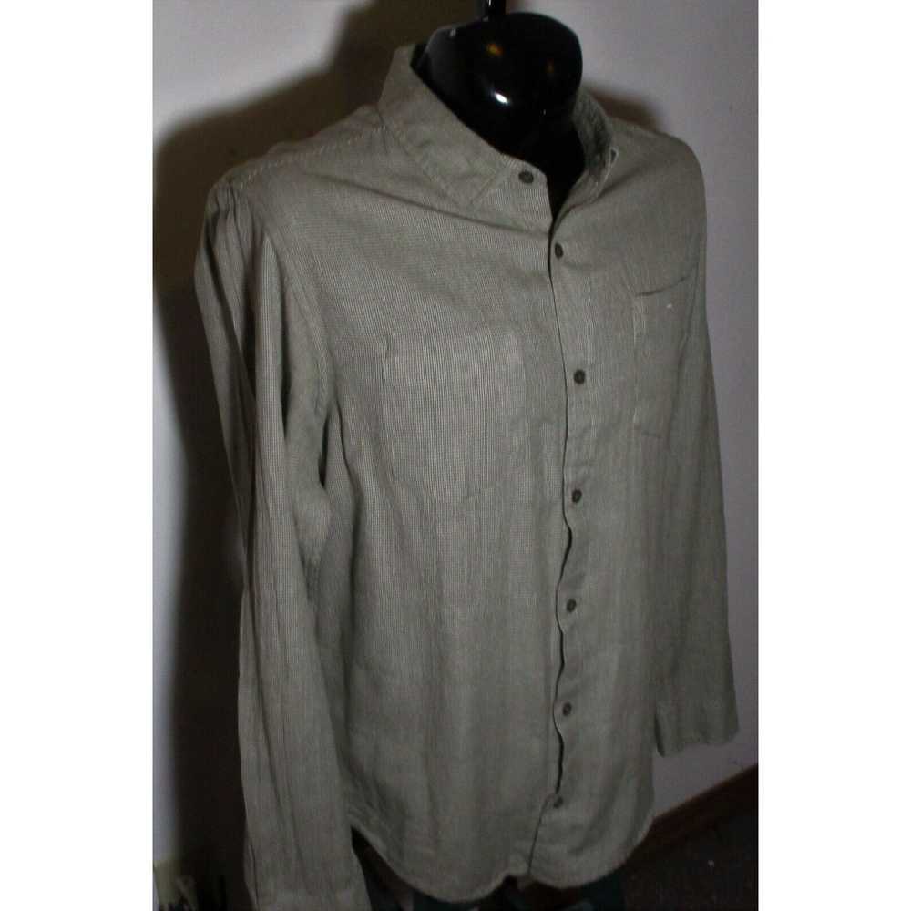 Vintage Men's HORNY TOAD Brown Organic Cotton Lon… - image 3