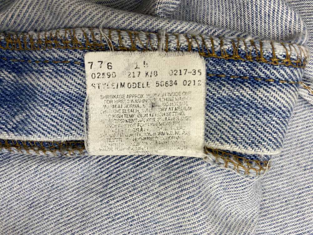 Levi's × Vintage Vintage 90s Levis 634 Orange Tab… - image 7