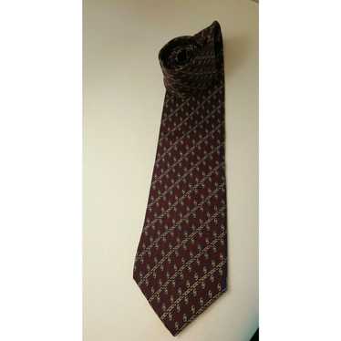 Vintage Jordan Marsh Bert Pulitzer Men's Tie Red … - image 1