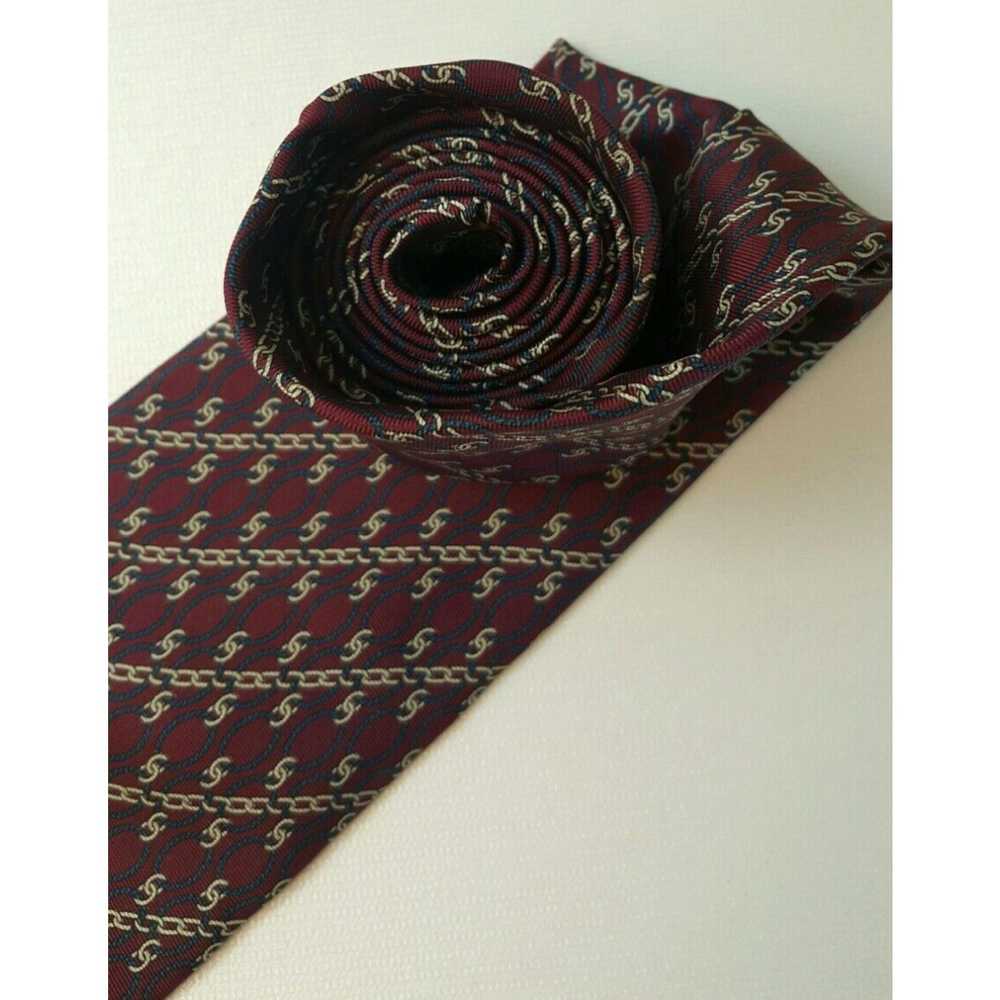 Vintage Jordan Marsh Bert Pulitzer Men's Tie Red … - image 2