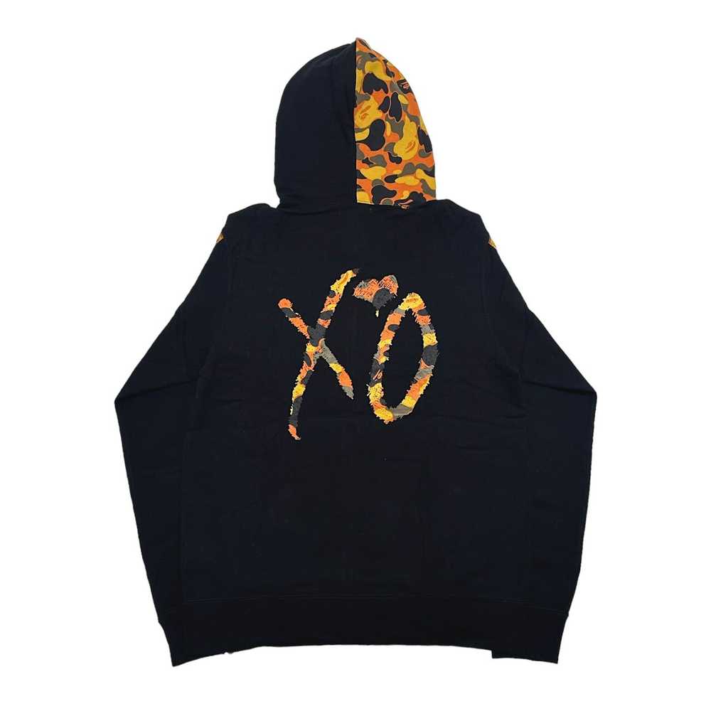 Bape x XO Shark Full Zip Hooded Sweatshirt Camo B… - image 3