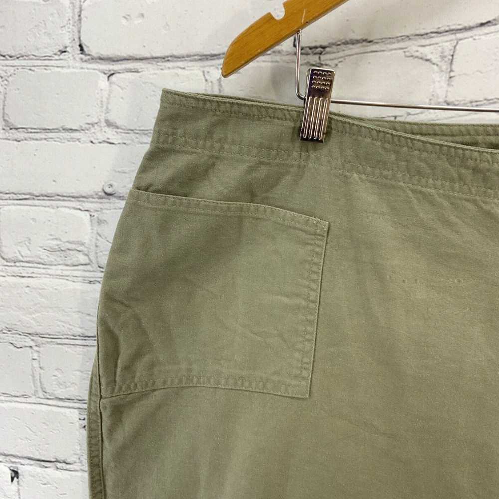 Olive NorthCrest Slacks Womens Plus Sz 22W Olive … - image 3