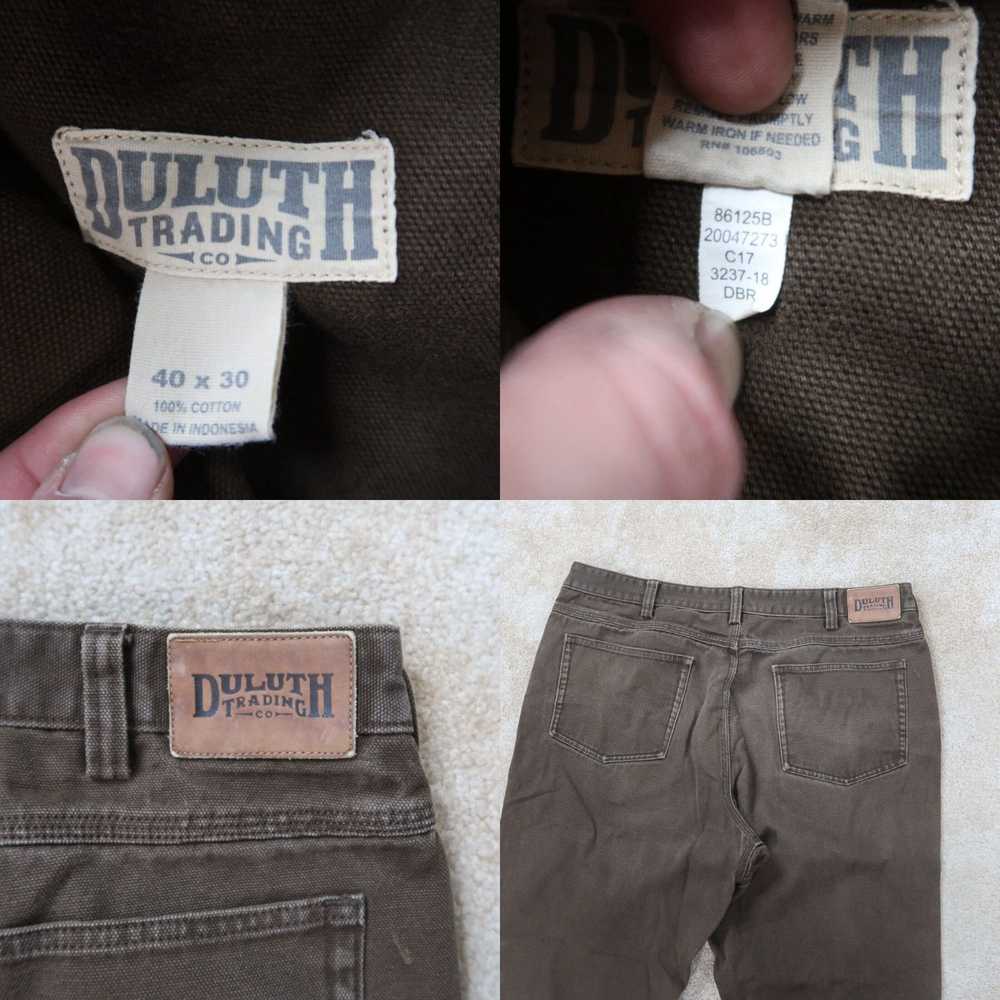 Vintage Duluth Trading Straight Leg Pants Men's 4… - image 4