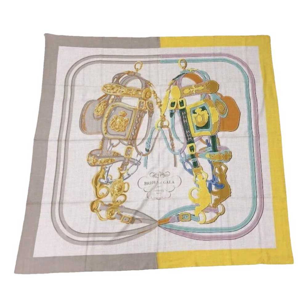 Hermès Châle 140 cashmere scarf - image 1