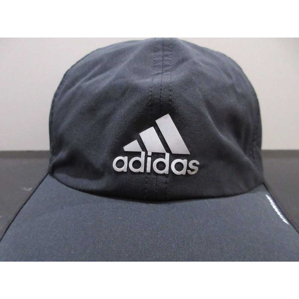 Adidas Adidas Hat Cap Strap Back Black Gray Logo … - image 2