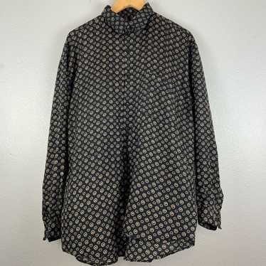 Bruno Bruno Silk Button Up Shirt.