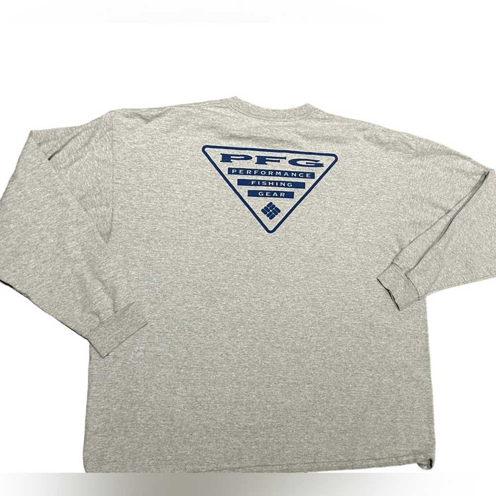 Columbia Columbia PFG XXL Gray Long Sleeve T-Shir… - image 1