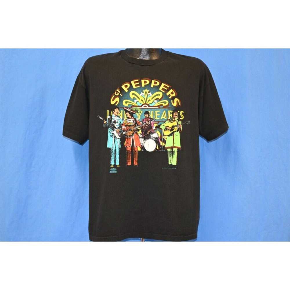 Hanes vtg 90s SGT PEPPER LONLEY HEARTS CLUB BEATL… - image 2