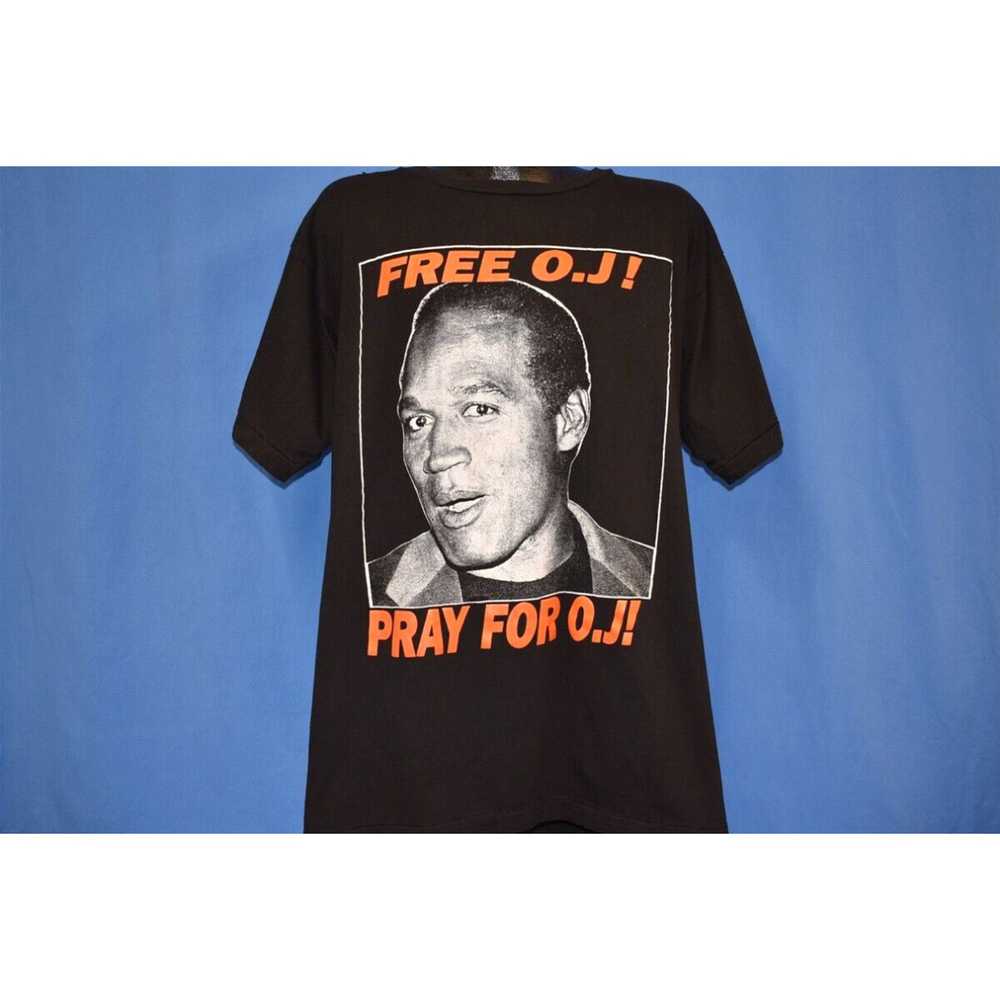 Vintage vtg 90s FREE OJ SIMPSON PRAY DON'T SQUEEZ… - image 2