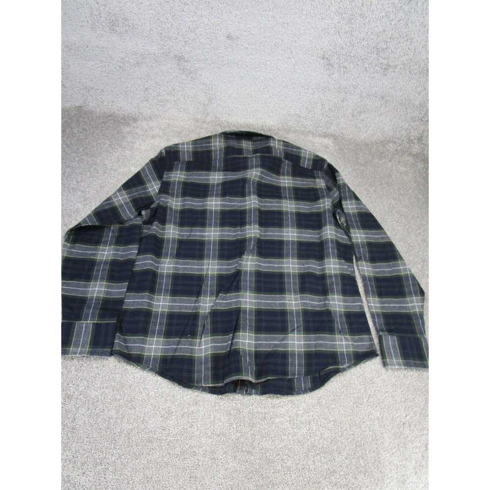 UNTUCKit Untuckit Shirt Mens Xl Gray Plaid Cotton… - image 3