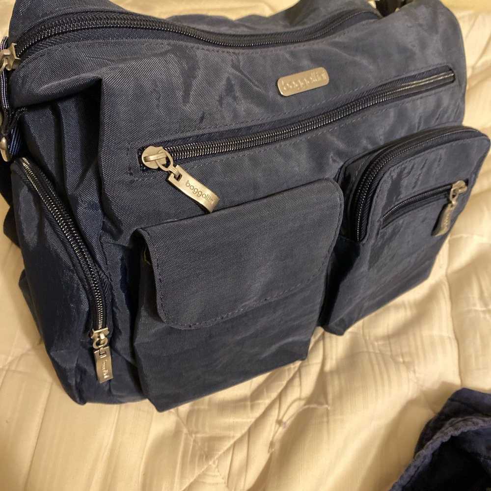 Vintage Baggalini navy utility bag - image 3