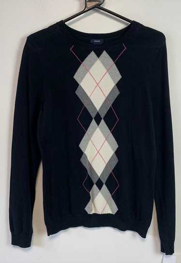 Black and Beige Izod Jumper Women's Medium