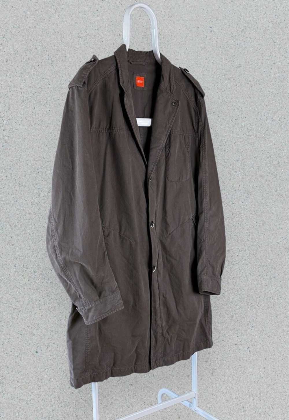 Hugo Boss Orange Trench Coat Military Mens UK 46 … - image 2