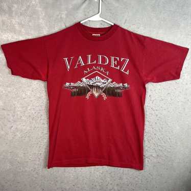 Vintage Vintage 90s Valdez Alaska Outdoors T Shir… - image 1