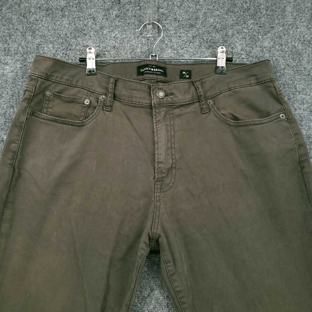 Lucky Brand Lucky Brand Jeans Mens 36x32 Green 22… - image 3