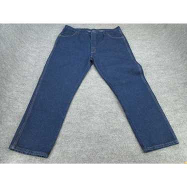 Vintage Rustler Jeans Mens 42x30 Blue Denim Jeans… - image 1