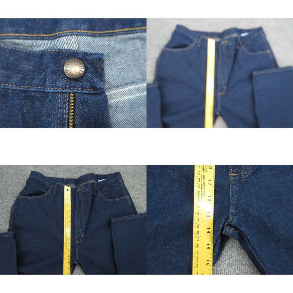 Vintage Rustler Jeans Mens 42x30 Blue Denim Jeans… - image 4