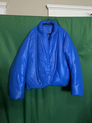 YEEZY X GAP ROUND Cropped Jacket Blue store Puffer YZY Kanye West size L