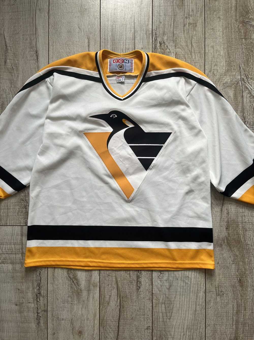 Ccm × NHL × Vintage CCM Pittsburgh Penguins Robo … - image 3