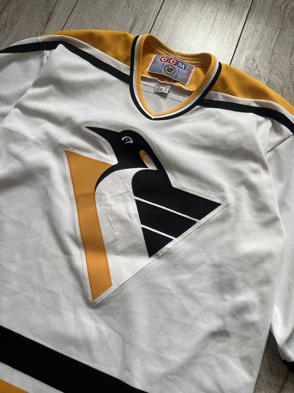 Ccm × NHL × Vintage CCM Pittsburgh Penguins Robo … - image 4