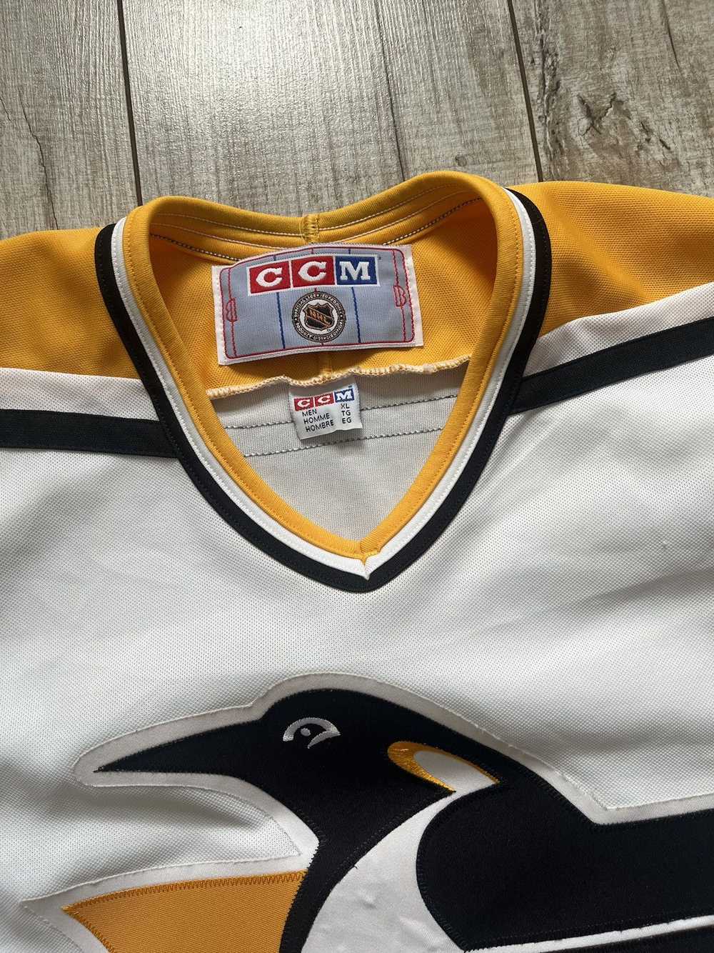 Ccm × NHL × Vintage CCM Pittsburgh Penguins Robo … - image 5