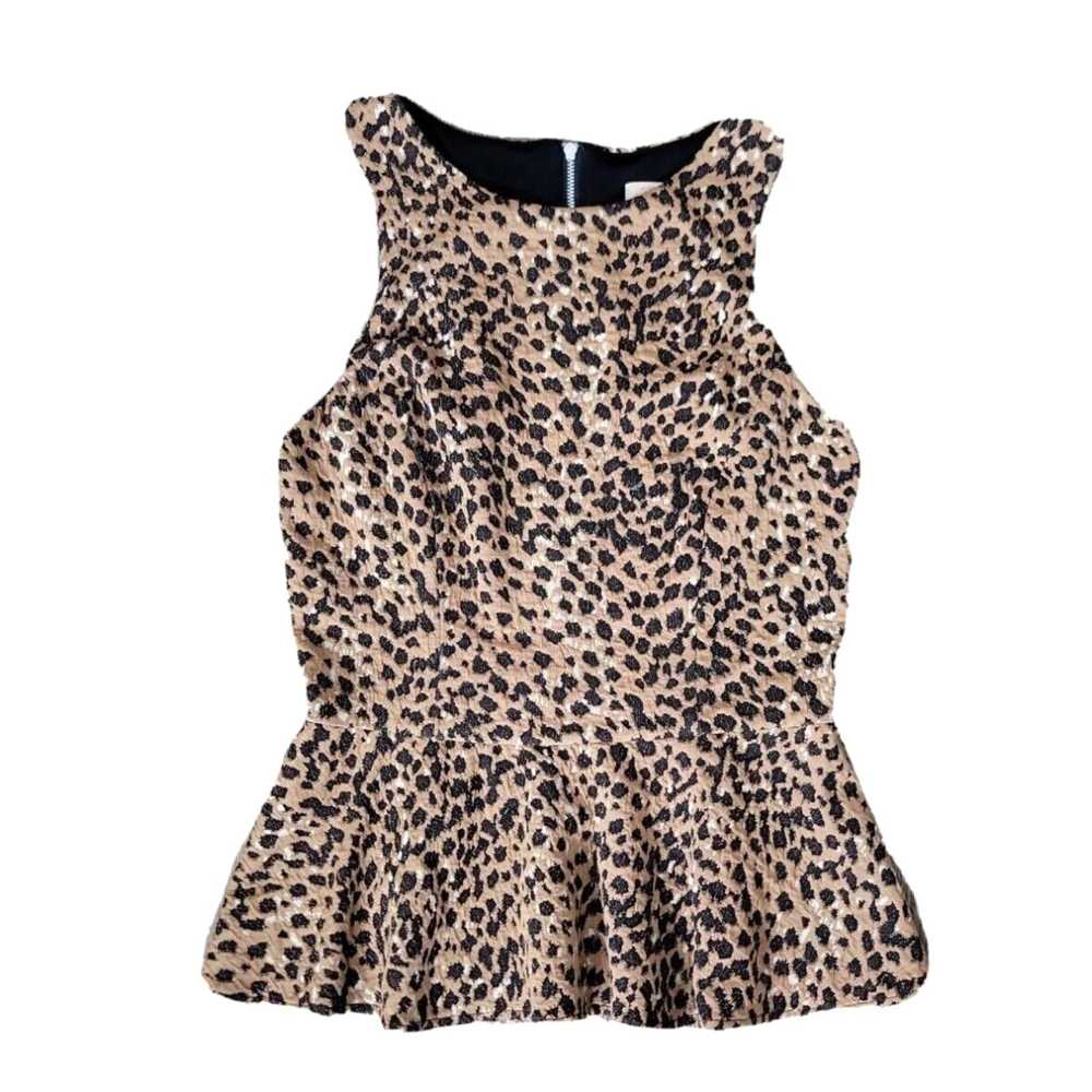 Mara Hoffman Mara Hoffman Women's Leopard Peplum … - image 1