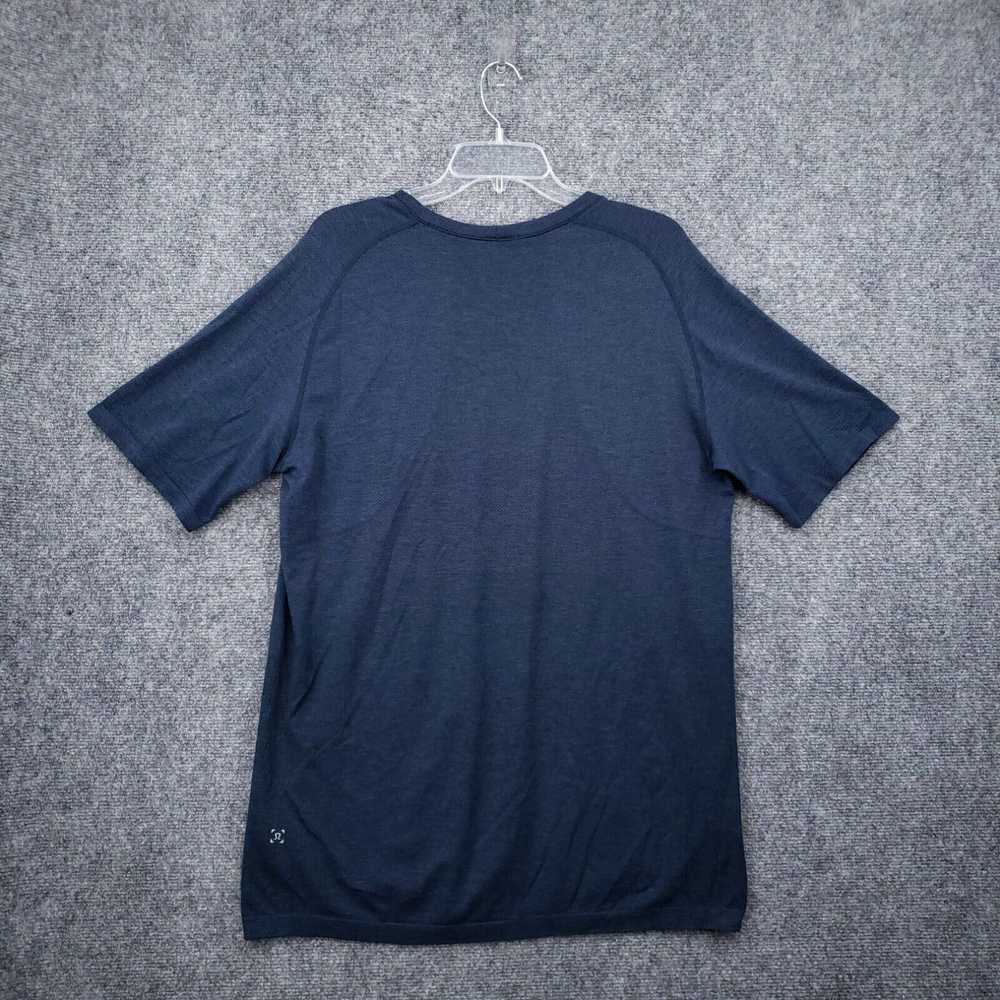 Lululemon Lululemon T Shirt Mens L Large Blue Wor… - image 2