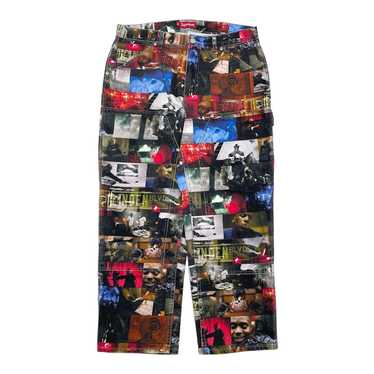 Supreme Nas and DMX Collage Double Knee Denim Pai… - image 1