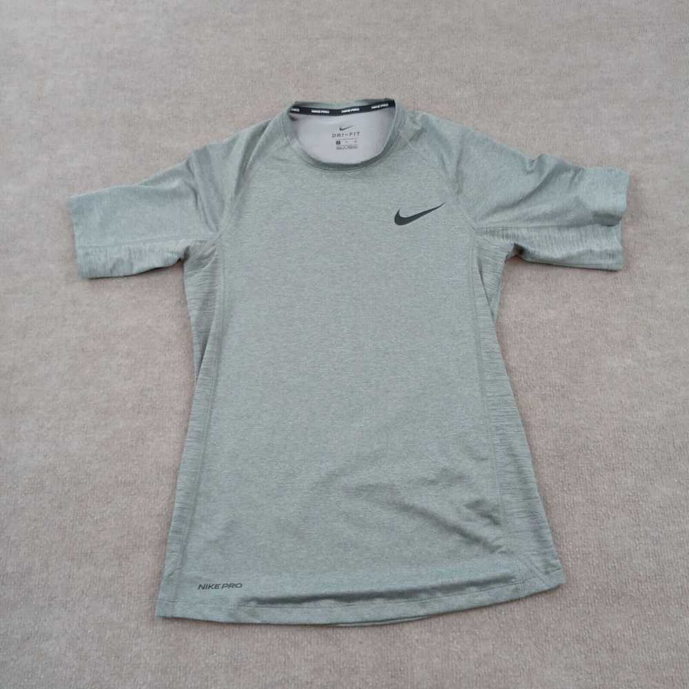 Nike Nike Dri Fit Shirt Women Small Gray Short Sl… - image 1