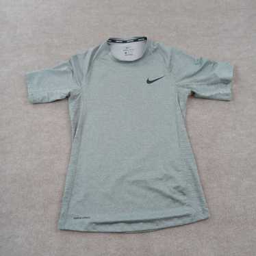 Nike Nike Dri Fit Shirt Women Small Gray Short Sl… - image 1