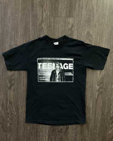 Anvil × Nirvana 2000s Kurt Cobain “Teenage” T-Shi… - image 1