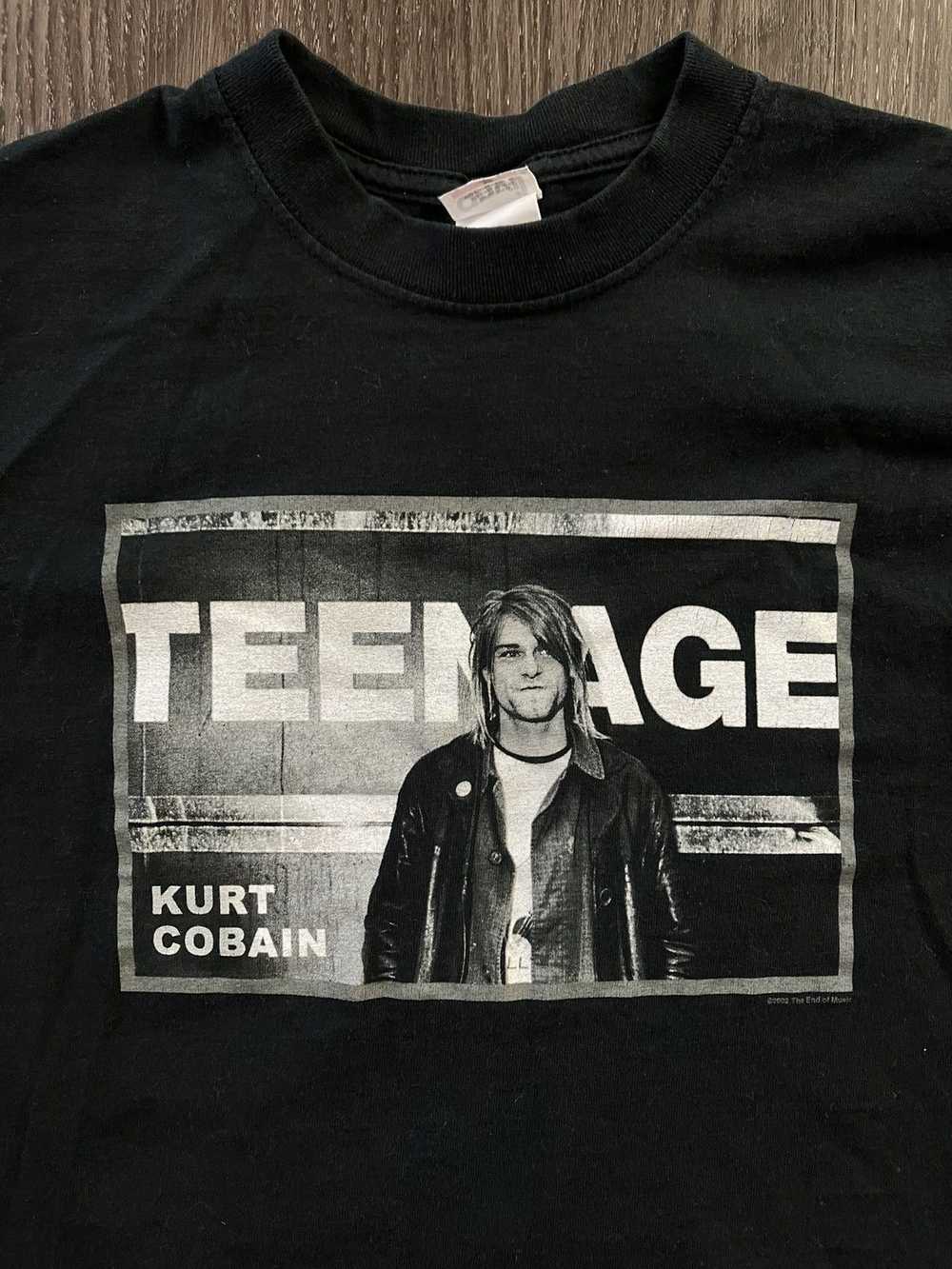 Anvil × Nirvana 2000s Kurt Cobain “Teenage” T-Shi… - image 2