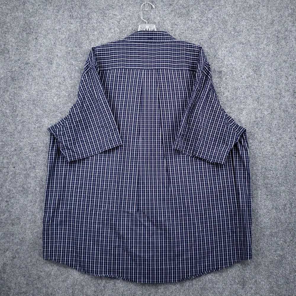 Vintage Duluth Trading Shirt Men 2XL BLue Plaid B… - image 2