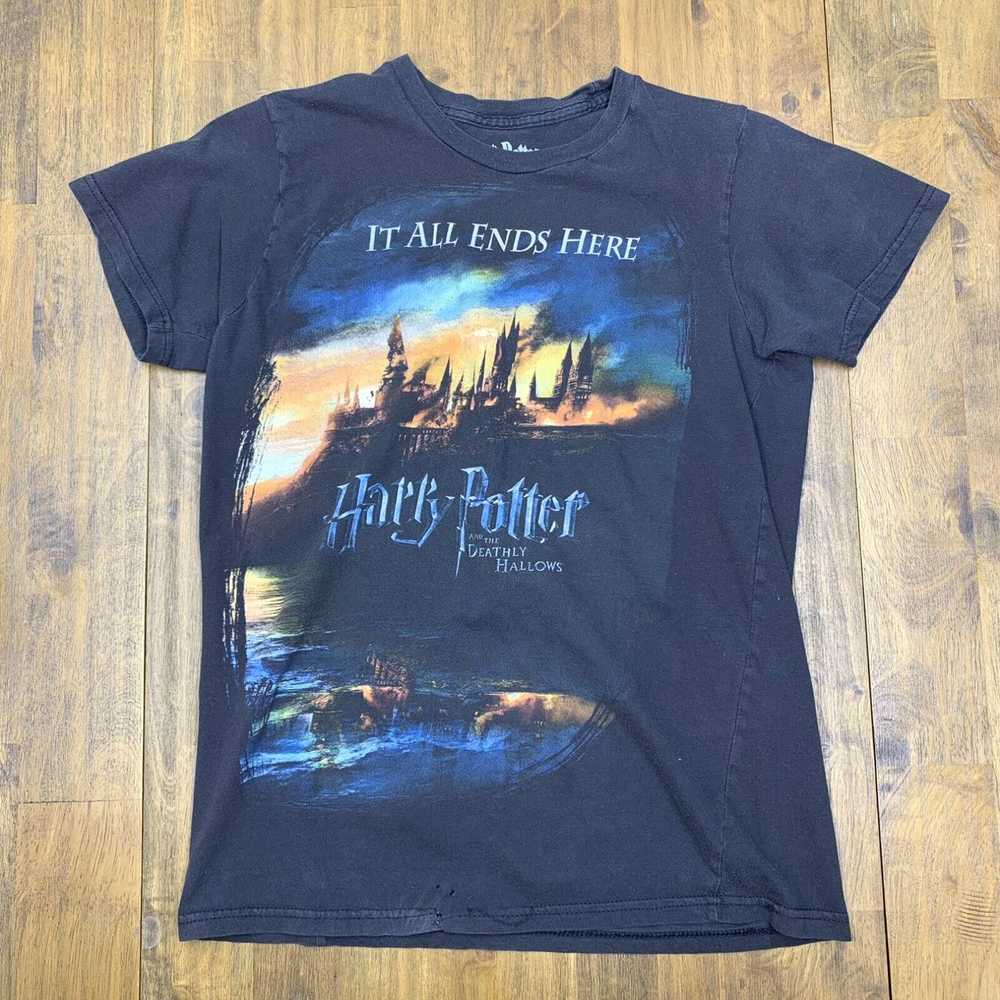 Vintage Harry Potter T Shirt Womens Small 2010 De… - image 1