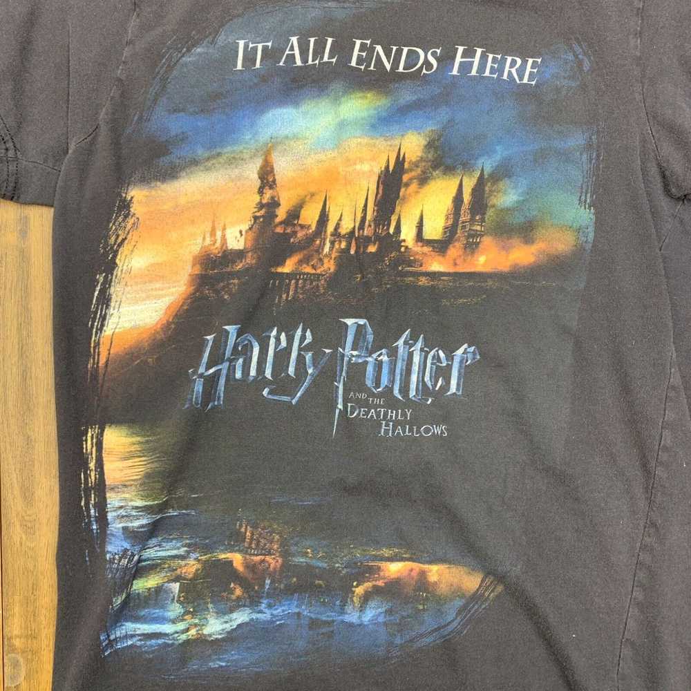 Vintage Harry Potter T Shirt Womens Small 2010 De… - image 2