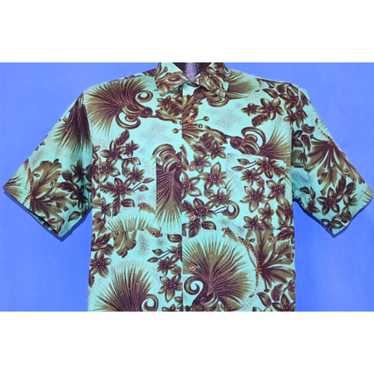 Vintage vintage 60s ALOHA DUKE OF HOLLYWOOD GREEN… - image 1