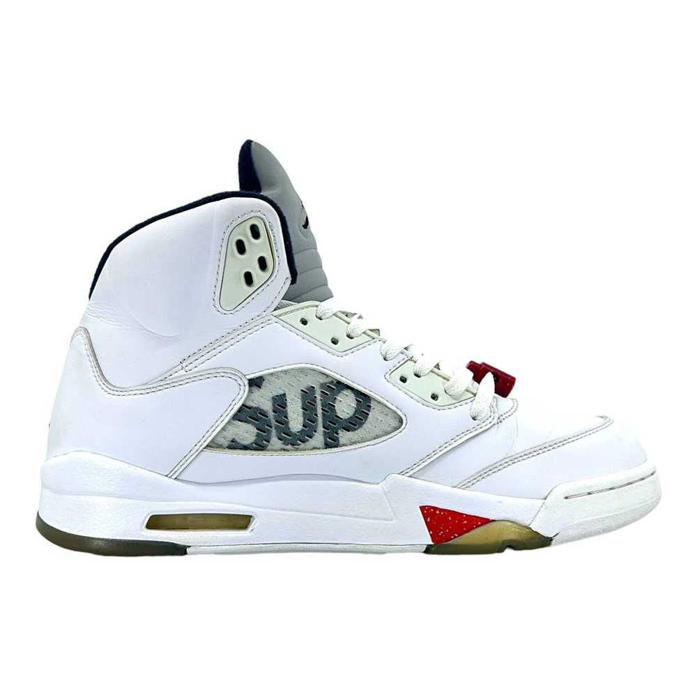 Jordan Brand 5 Retro Supreme White - image 4