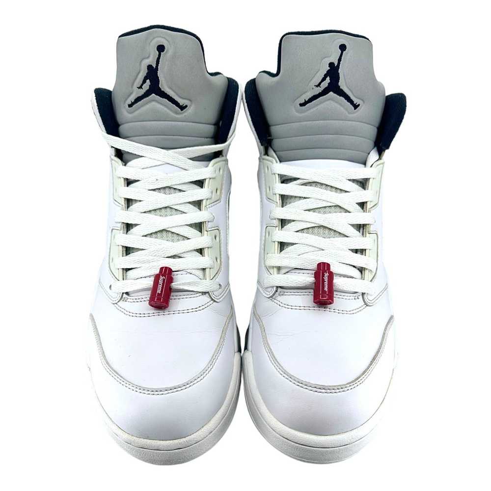 Jordan Brand 5 Retro Supreme White - image 5