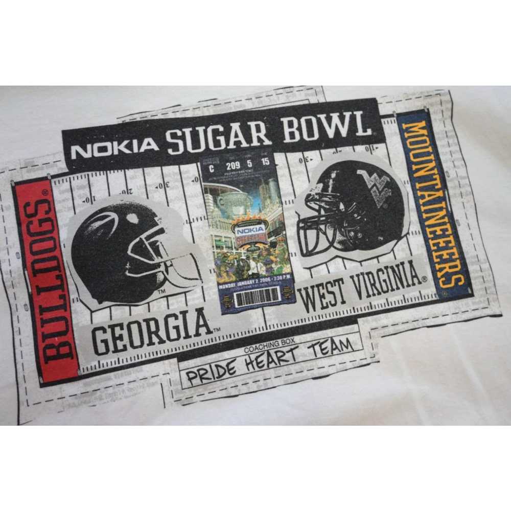 Nike VTG 2006 Nike Tee Gym Shirt Nokia Sugar Bowl… - image 2