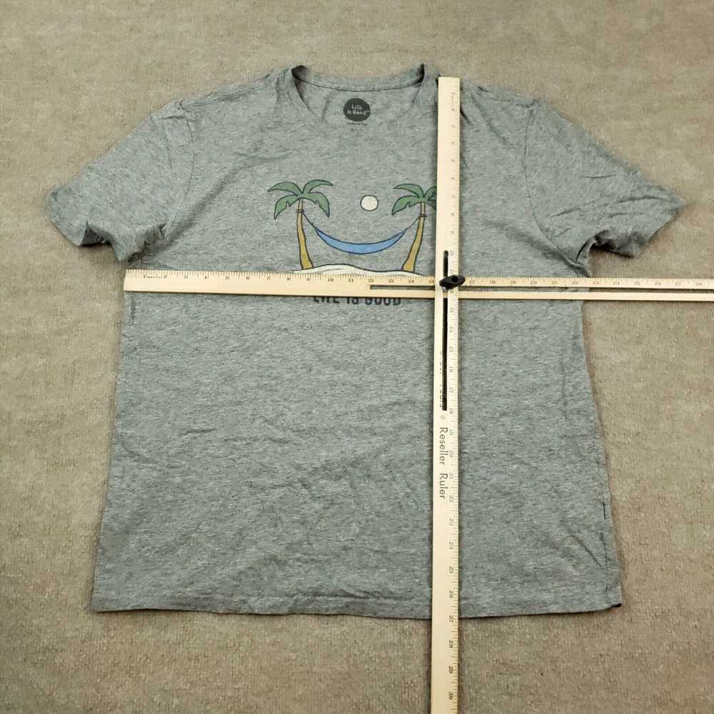 Life Is Good Life Is Good T-shirt Mens Large Gray… - image 2